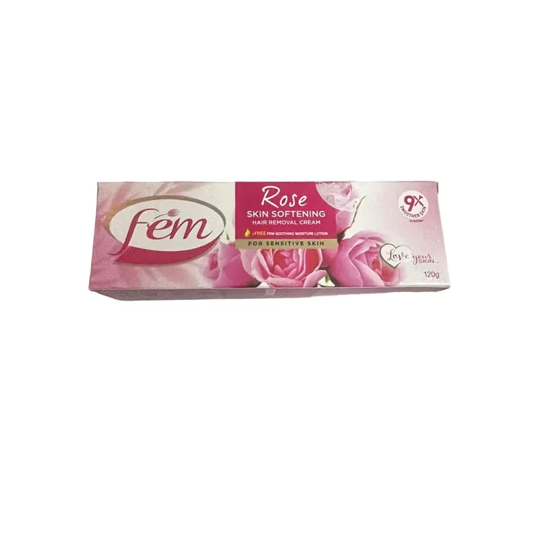 HAIR REMOVAL CREAM ROSE 120G