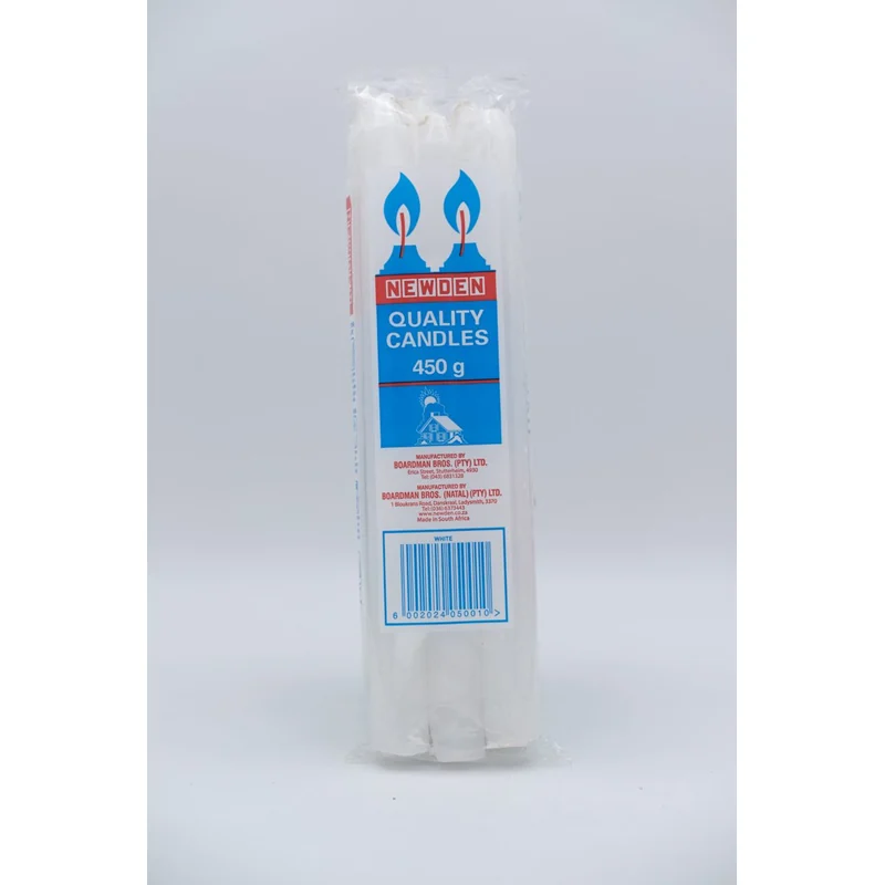 CANDLE NEWDEN WHITE 1X1