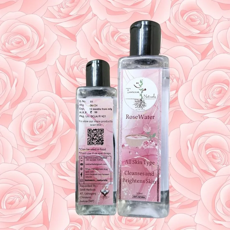 INSPINATE ROSE WATER 200ML