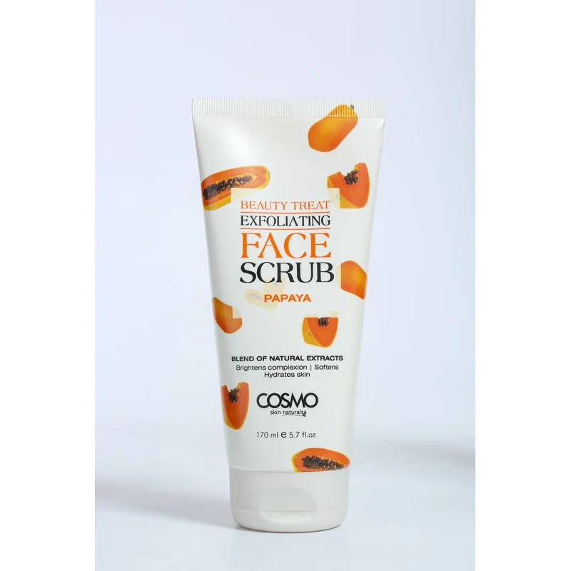 FACE-SCRUB COSMO PAPAYA 170ML