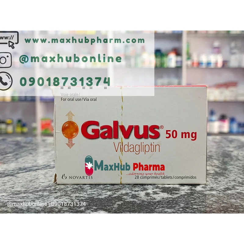 GALVUS 50MG 1X1 VILDAGLIPTIN
