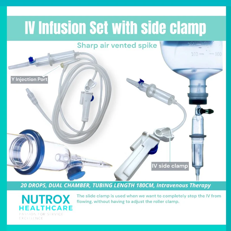 INFUSION SET IV WITHOUT 20DRPS