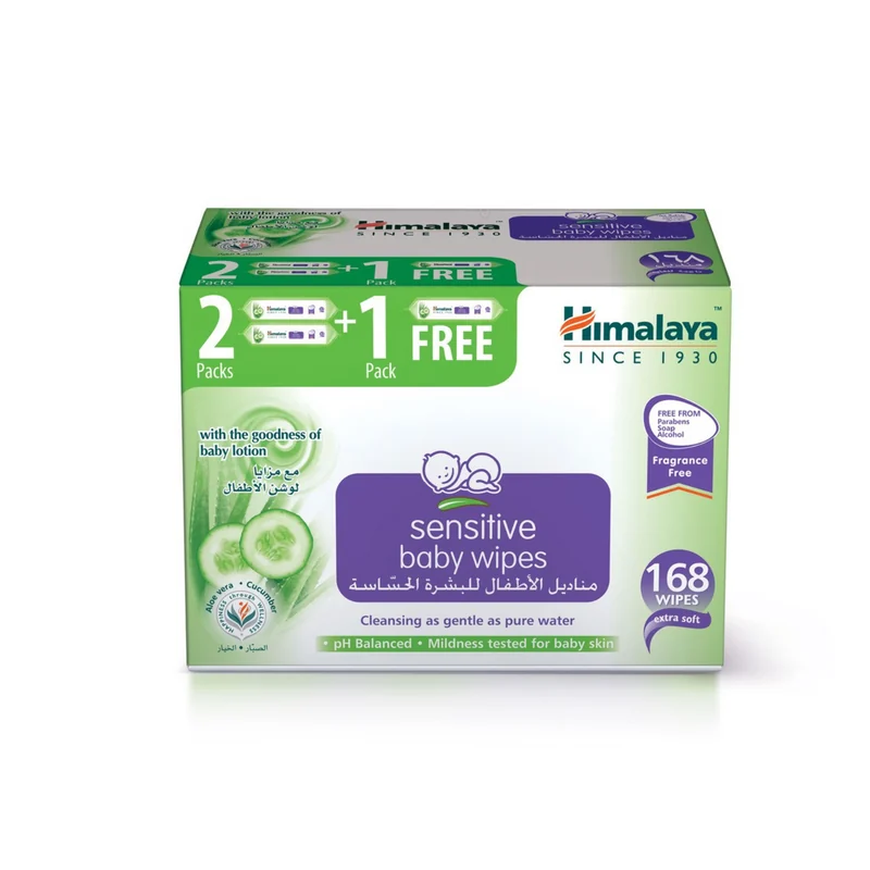 HIMALAYA SENSITIVE WIPES