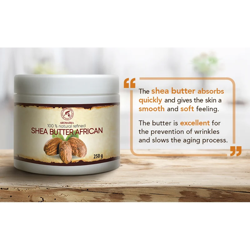 SHEA BUTTER 250G-LE AFRICA