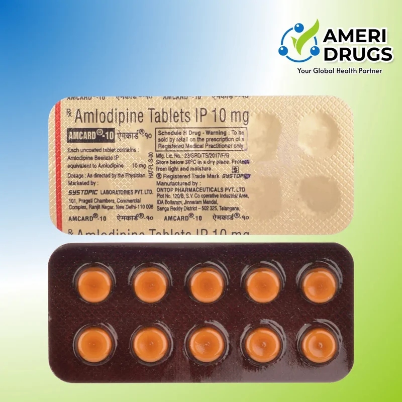 AMLODIPINE 10MG 30S AMCARDIA