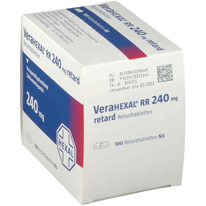 VERAHEXAL 240SR 240MG 30S
