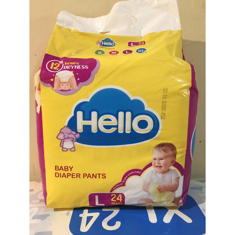 HELLO BABY 5DIAPERS SMALL