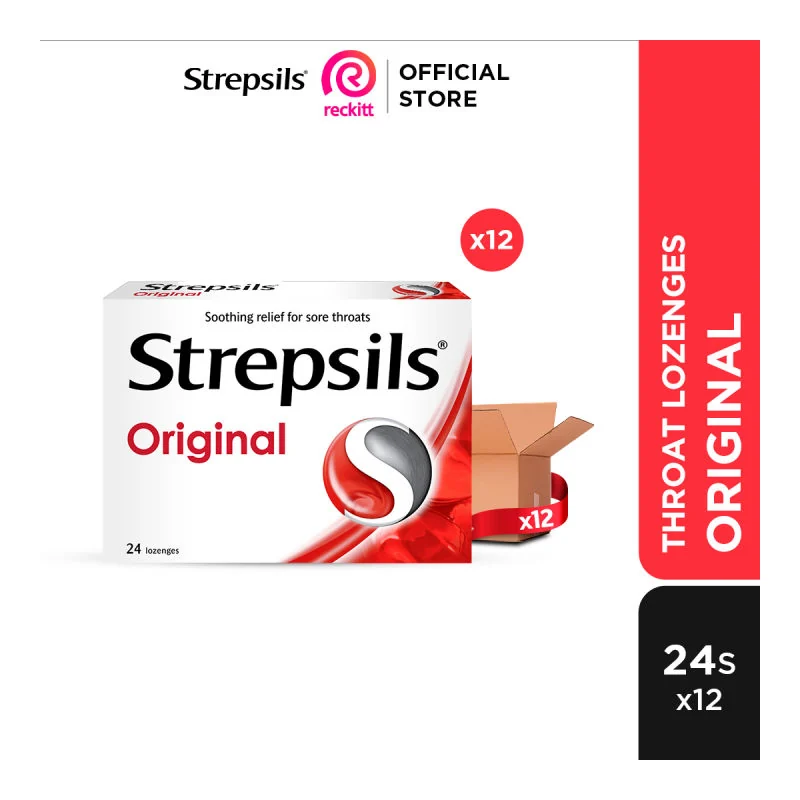 STREPSILS LOZ 12'S INTENSIVE