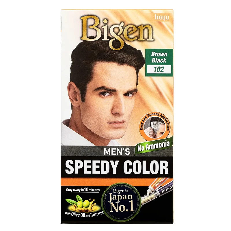 BIGEN COLOR BROWN BLACK