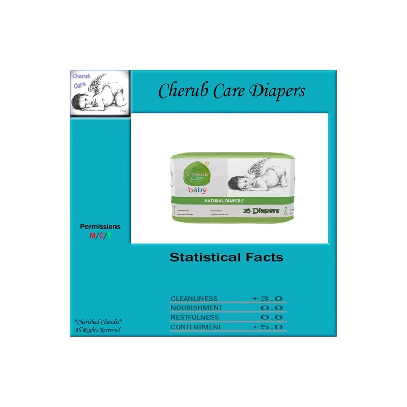 CHERUBS DAIPERS C/CARE 15'S