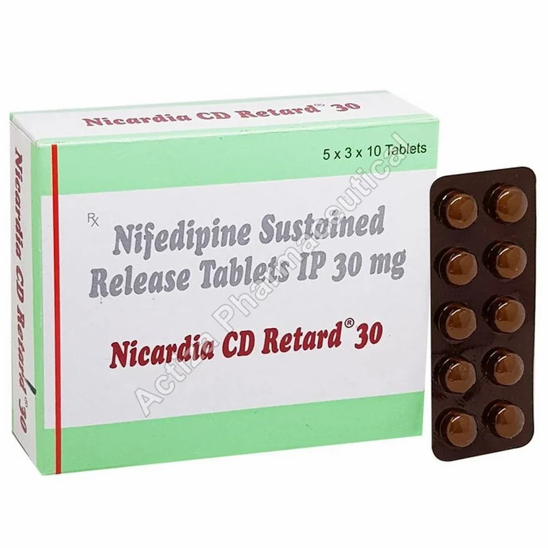 NIFEDIPINE 20MG 10,S NIFELAT/R