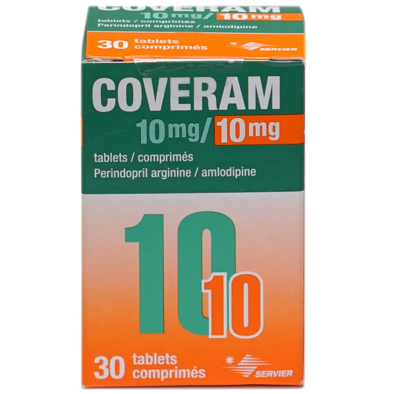 COVERAM 10/10MG TABS 30S