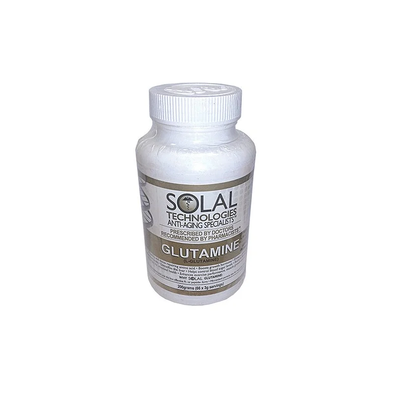 SOLAL L-GLUTAMINE POWDER 200G