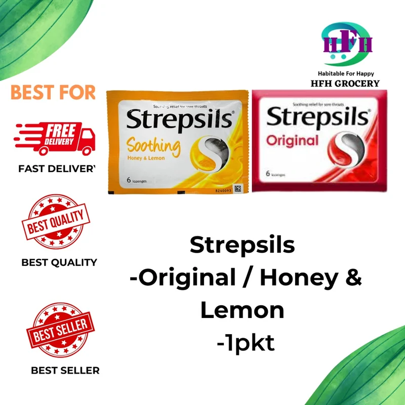 STREPSILS HONEY/VIT C ORG 1X1