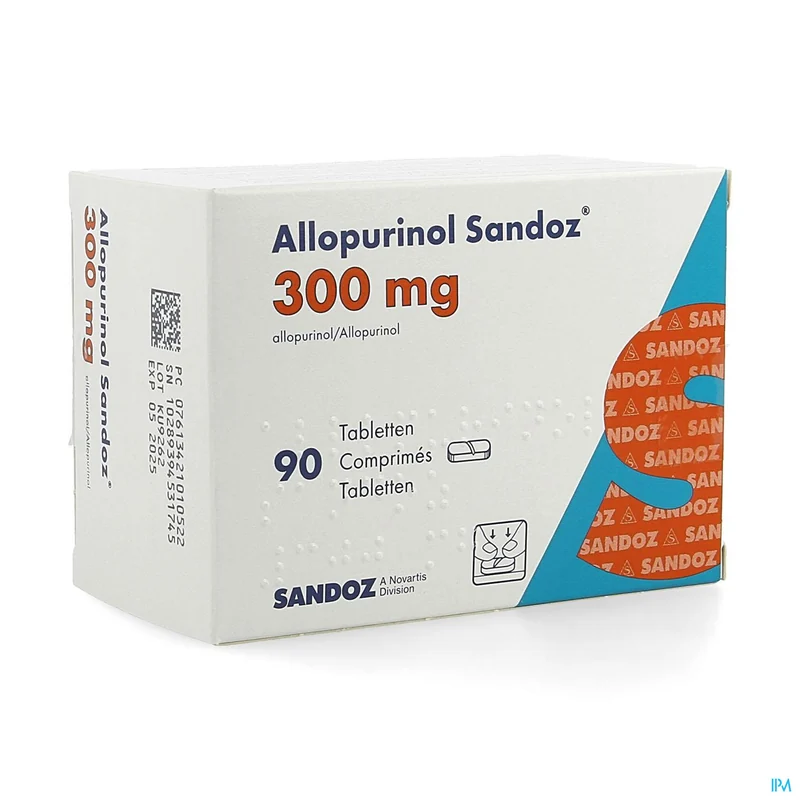 ALLOPURINOL 300MG 1X1 SANDOZ