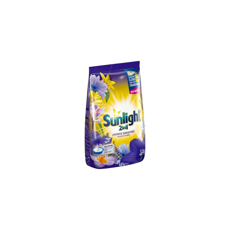 SUNLIGHT H/POWDER LAVENDR 2KG