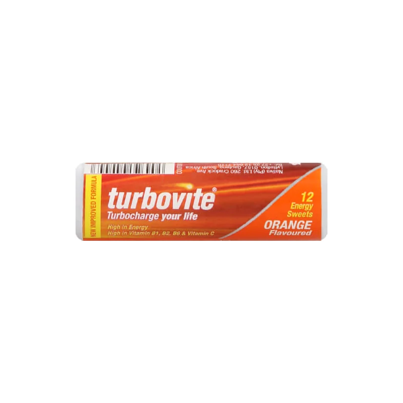 TURBOVITE SWEETS 12'S ORANGE