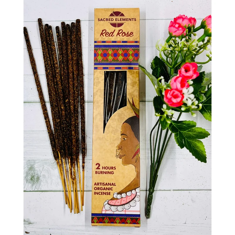 INCENSE WHITE RED ROSE