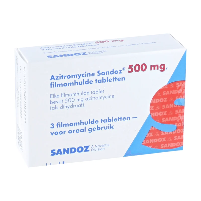AZITHROMYCIN 500MG 1X1 SANDOZ