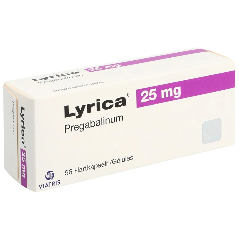 LYRICA 25MG 56'S 1X1