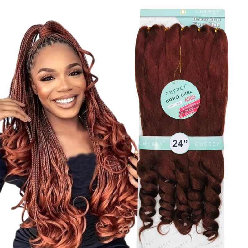 BOHO CURL #2/350 400G EMERALD