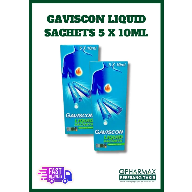 GAVISCON LIQUID SACHETS CONCO