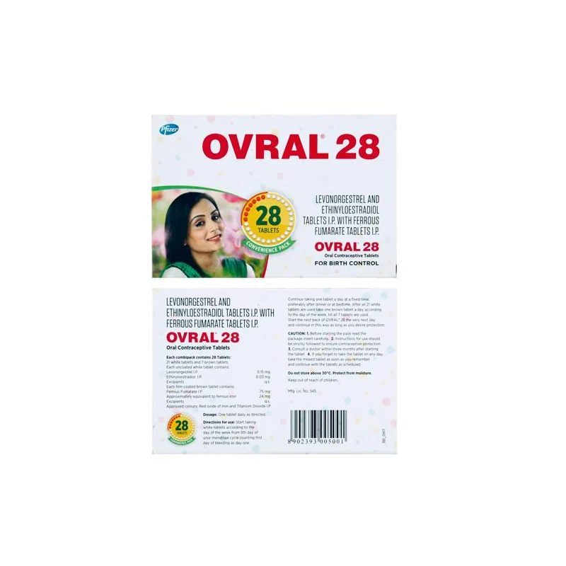 OVRAL OVULATION TABS 28'S
