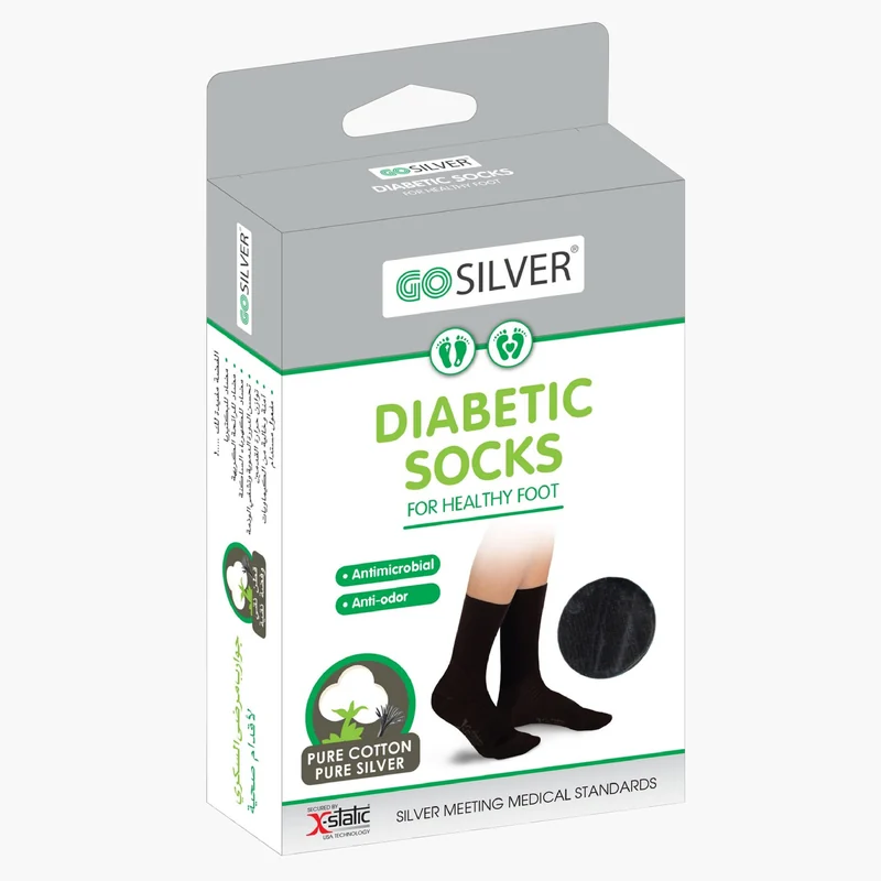 DIABETIC SILVER SCOCKS MEDI