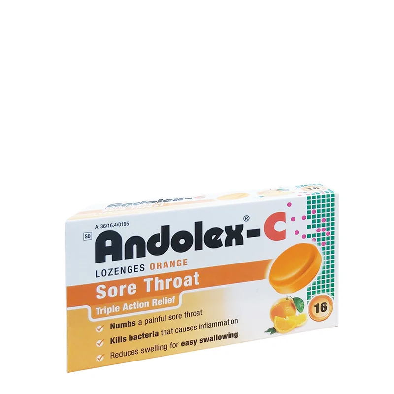 ANDOLEX LOZ.16'S H/LEMON