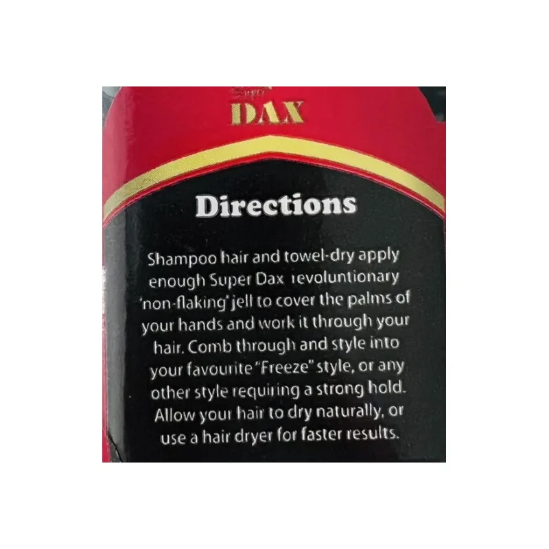 DAX BLACK FREEZE GEL 100G
