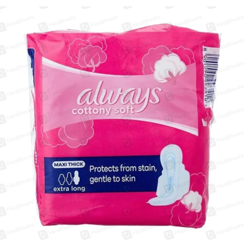 ALWAYS COTTON SOFT MAXI PINK10