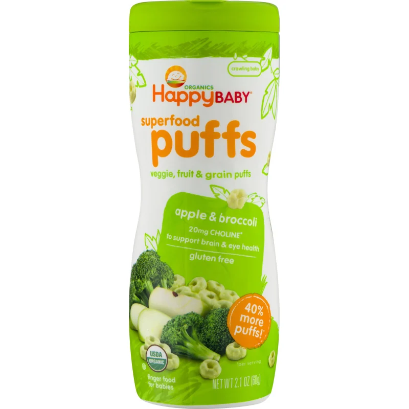 HAPPY BABY SUPERFOOD PUFFS APL