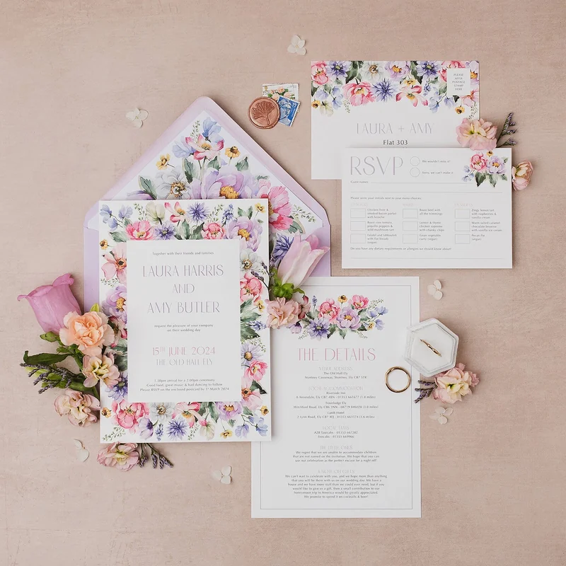 ASTER WEDDING INVATION