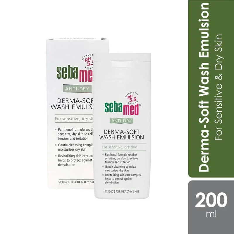 SEBAMED D-S SOFT WASH 200ML