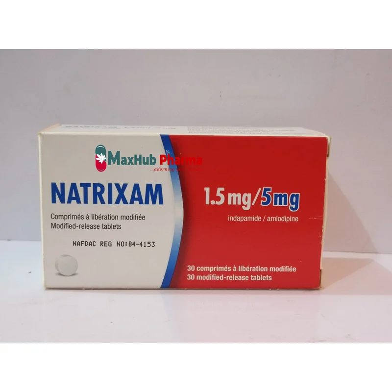 NATRIXAM 1.5MG/5MG TABS 30S