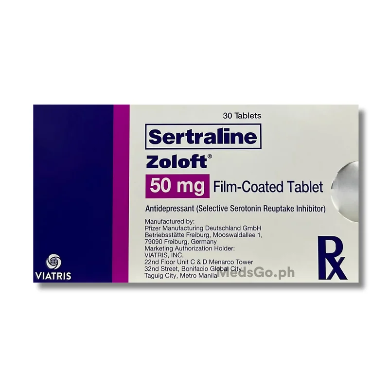 ZOLOFT 50MG 1X1 30'S