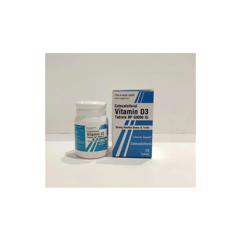 CALCIFEROL 50000IU TABS 1X1