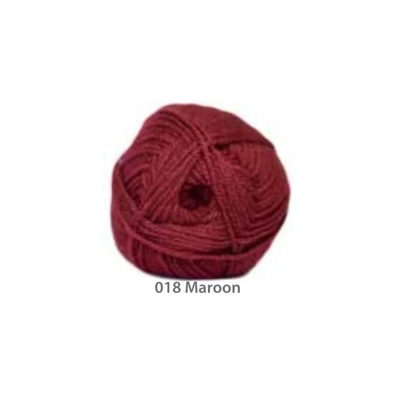 WOOL MIRAGE MAROON 100GM