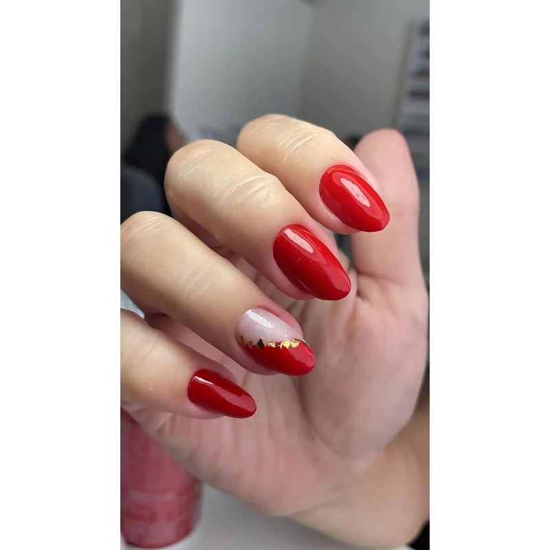 NAIL DESIGN NAIL RED 100'S