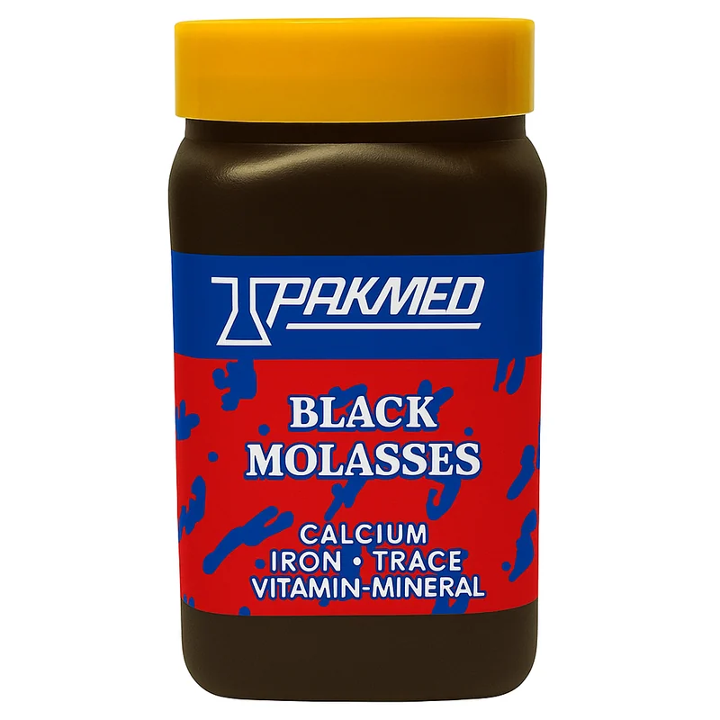 BLACK MOLASSES 500G PAKMED