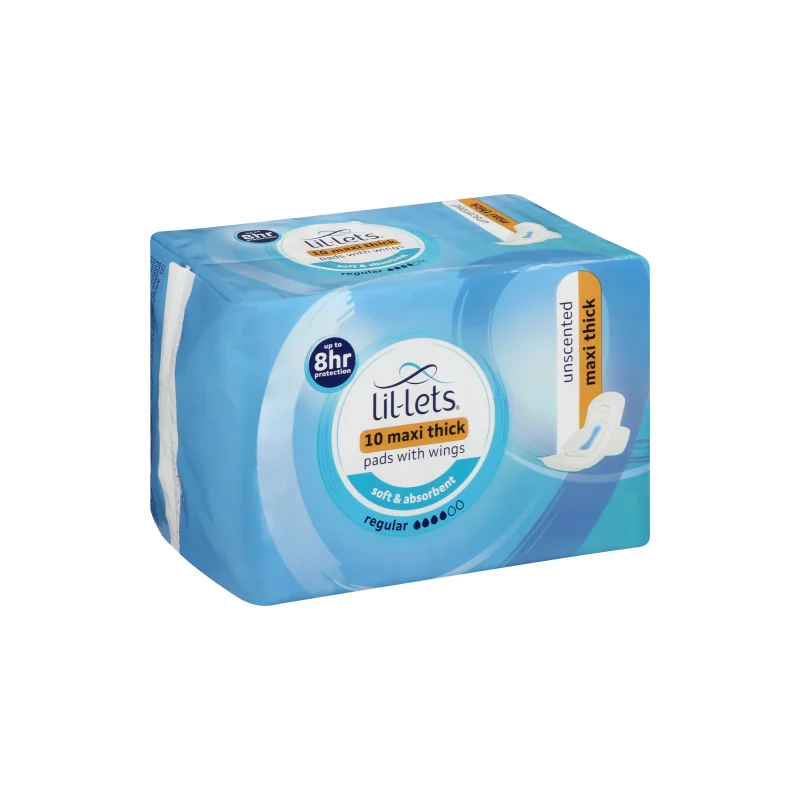 LILETS 10'S MAXI THICK UNSCENT