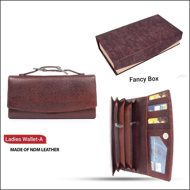 WALLET LADIES LEATHER ANIS