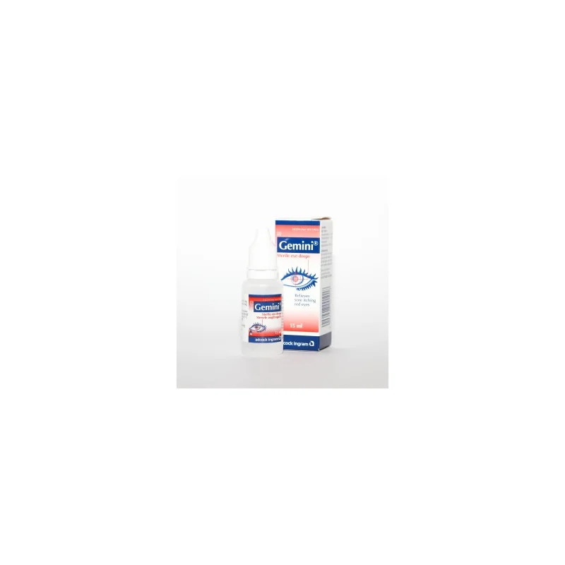 GEMINI STERILE EYE DROP 15ML