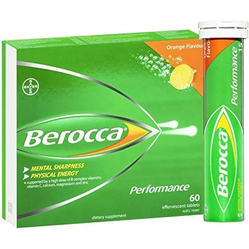 BEROCCA PERFORMACE ORANGE 10S