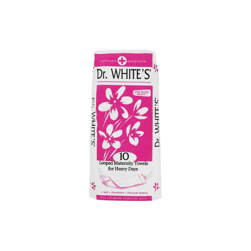 DR WHITES M/PADS HEAVY DAYS10S