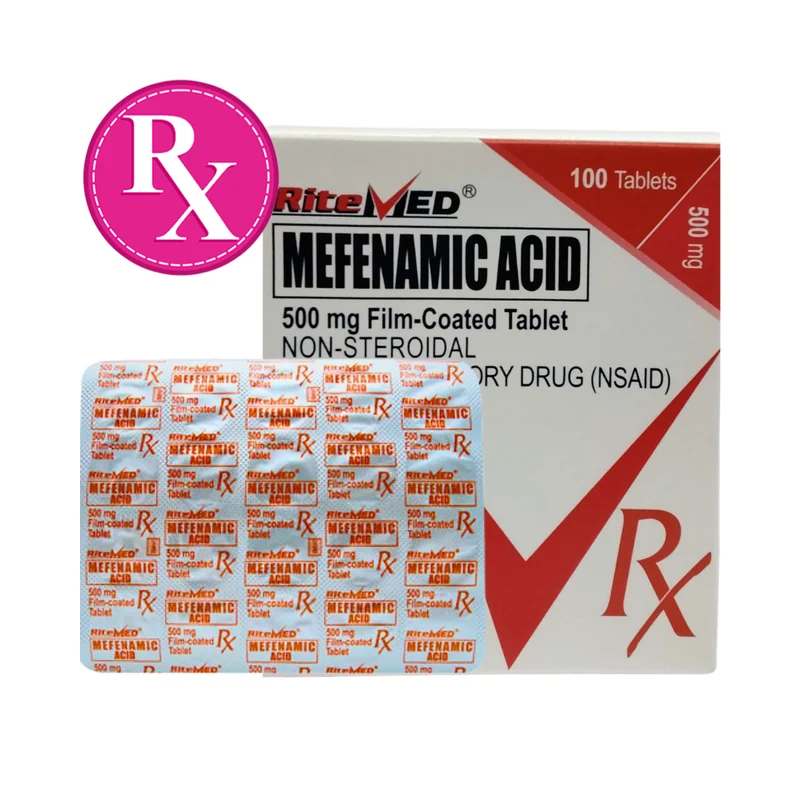 MEFENAMIC ACID 500MG 20'S
