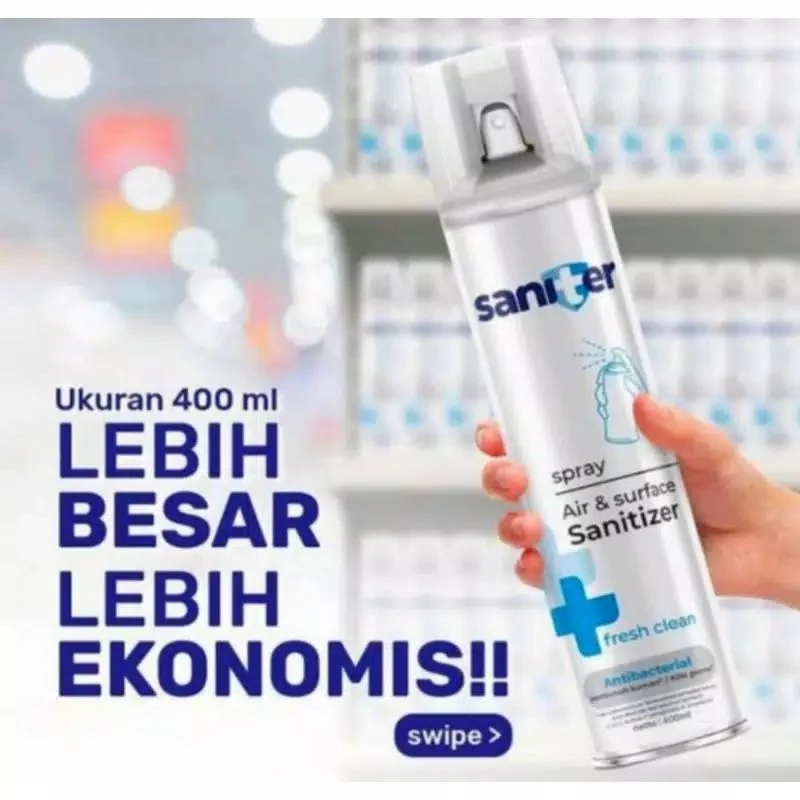 SANITIZER SPRAY 400ML PHEPHA