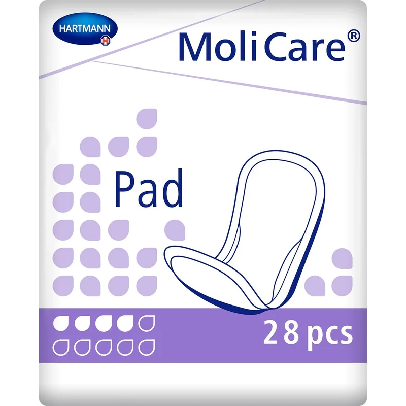 MOLICARE PADS 28S 4 DROPS