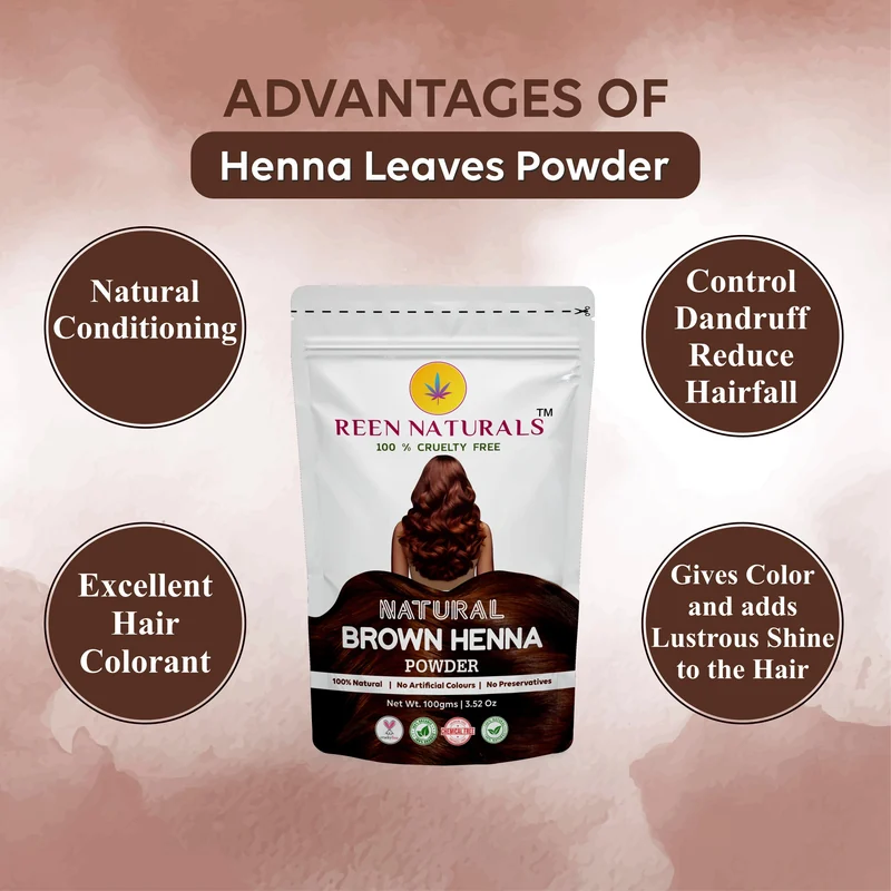 ARGANA HENNA POWDER BROWN 100G