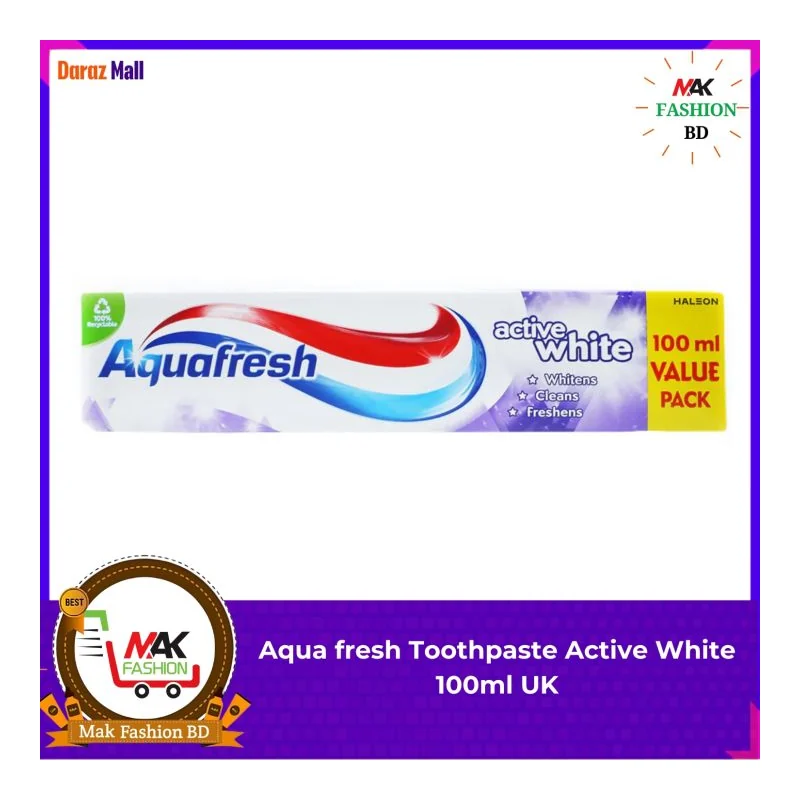 AQ/FRESH ACTIVE WHITE 100ML